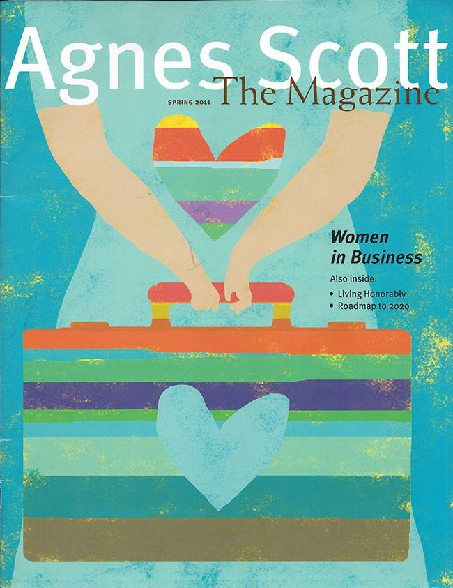 Agnes Scott The Magazine clips